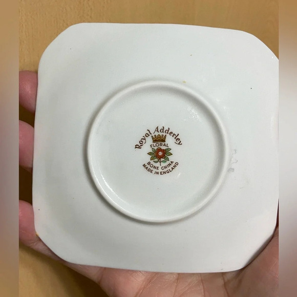 Royal Adderley Floral Bone China Small Fish Trout Trinket Dish - Picture 6 of 11